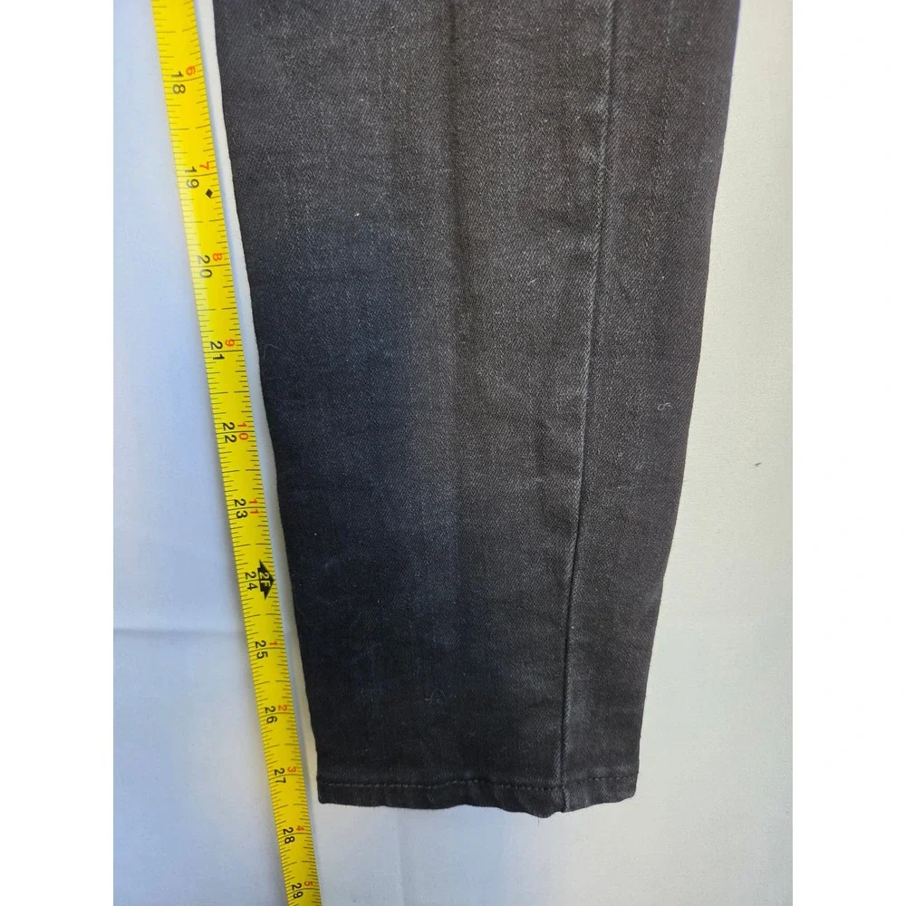 Aeropostale High Rise Jegging Jeans Womens  Long Black Dark Slim High Skinny